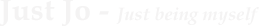 Just Jo